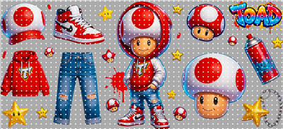 16oz Cartoon-T  3370